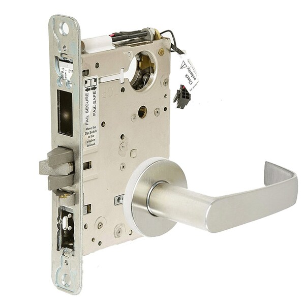 Corbin Russwin Fail Secure Electrified Mortise Lock, Outside Grip Locked when Not Energized, Outside Cylinder Overr ML20906 NSA 626 SEC LC - main
